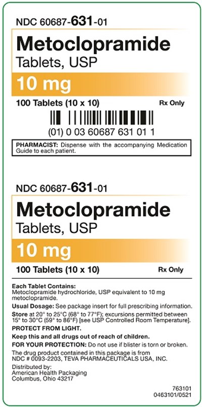 10 mg Metoclopramide Tablets Carton (10 mg Carton)